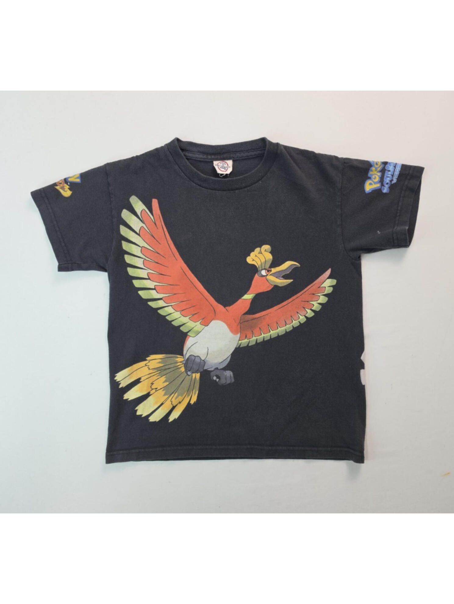 Pokemon Vintage 2010 Soulsilver Heartgold Promo T Shirt Youth Boys 6-10 Years